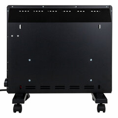 Обогреватель-конвектор SONNEN TEPLO-10, 1000 Вт, Х-образный нагревательный элемент, черный, сделано в России, 457627