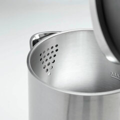 Чайник GORENJE K15DWS, 1,5 л, 2200 Вт, закрытый нагревательный элемент, металл, 740214