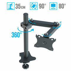 Кронштейн для монитора К-501 VESA 75&times;75-100&times;100, 17"-32", до 8 кг, РЭМО, 4603225012955