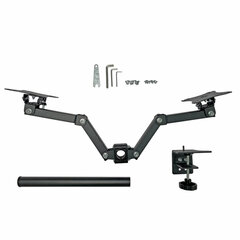 Кронштейн для двух мониторов К-502 VESA 75&times;75-100&times;100, 17"-32", до 16 кг, РЭМО, 4603225012979