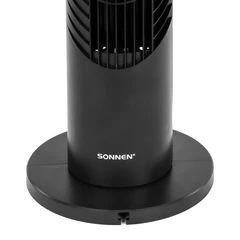 Вентилятор колонный SONNEN TF08-MD, 40 Вт, 78,5 см, 3 скорости, вращение 90°, таймер, черный, 457789