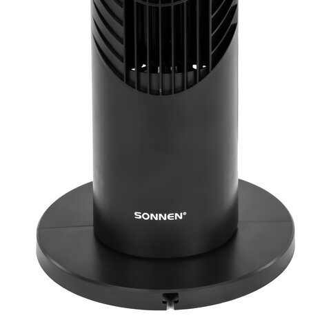 Вентилятор колонный SONNEN TF08-MD, 40Вт, 78,5см, 3 скорости, вращение 90°, таймер, черный, 457789