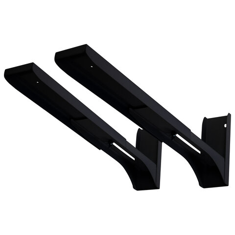 Кронштейн-крепление для СВЧ, нагрузка до 40 кг, CROMEX (КРОМЕКС) K-112, регулировка до 53 см, черный, 457880 - фото 6