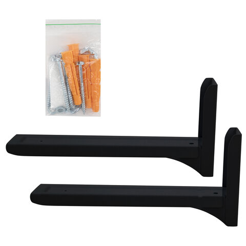 Кронштейн-крепление для СВЧ, нагрузка до 40 кг, CROMEX (КРОМЕКС) K-112, регулировка до 53 см, черный, 457880 - фото 4