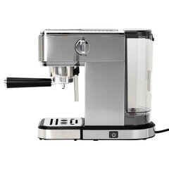 Кофеварка рожковая SONNEN CM-2033, ручной капучинатор, сенсор, 1 л, 1350 Вт, 19 бар, 457883