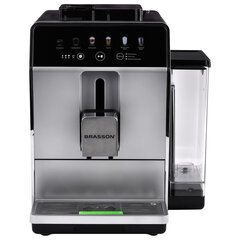 Кофемашина автоматическая BRASSON (БРАССОН) ACM-1592A, дисплей, капучинатор, 6 напитков, 1450 Вт, 20 бар, 457886