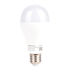 Лампа светодиодная SONNEN EXTRA, 25 (200) Вт, Е27, груша, нейтральный белый, 30000 ч, LED A65-25W-4000-Е27, 457901