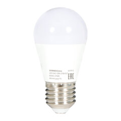 Лампа светодиодная SONNEN EXTRA, 10 (85) Вт, E27, шар, теплый белый, 30000 ч, LED G45-10W-2700-Е27, 457913