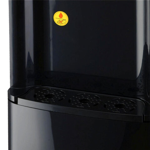 Кулер для воды VATTEN L03NKV, напольный, НАГРЕВ/ОХЛАЖДЕНИЕ КОМПРЕССОРНОЕ,УФ очистка, 3 крана, черный