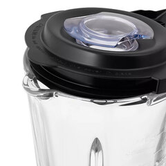 Блендер стационарный KITFORT КТ-3021, 1000 Вт, 5 скоростей, чаша 1,5 л, металл, черный/<wbr/>серебристый