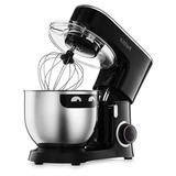 Миксер планетарный KITFORT КТ-3080, 1400 Вт, 6 скоростей, 3 насадки, чаша 7 л, черный