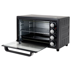 Мини-печь электрическая SONNEN EO-HL33, 1800 Вт, 33 л, 3 режима нагрева, таймер, механическое управление, черная, 458305