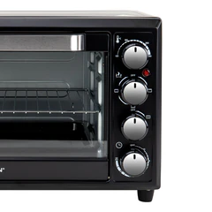 Мини-печь электрическая SONNEN EO-HL33, 1800 Вт, 33 л, 3 режима нагрева, таймер, механическое управление, черная, 458305