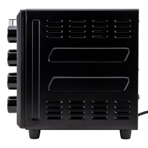 Мини-печь электрическая SONNEN EO-HL33, 1800 Вт, 33 л, 3 режима нагрева, таймер, механическое управление, черная, 458305 - фото 5