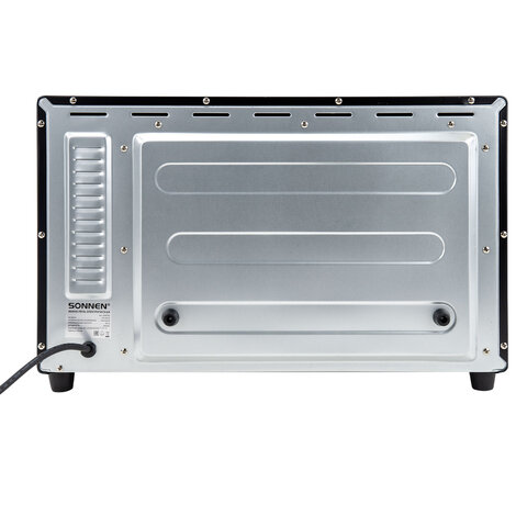 Мини-печь электрическая SONNEN EO-HL33, 1800 Вт, 33 л, 3 режима нагрева, таймер, механическое управление, черная, 458305 - фото 7