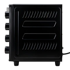 Мини-печь электрическая SONNEN EO-HL38K, 2000 Вт, 38 л, 3 режима нагрева, режим конвекции, таймер, механическое управление, черная, 458306