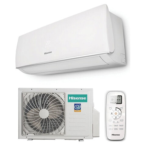 Сплит-система инверторная HISENSE AS-24UW4RFBDB00, внешний и внутренний блок, площадь помещения до 70 м2, НС-1414390 - фото 5