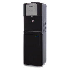 Кулер для воды AQUA WORK QRB-84В, напольный, НАГРЕВ/<wbr/>ОХЛАЖДЕНИЕ КОМПРЕССОР, холодильник, черный, 33353