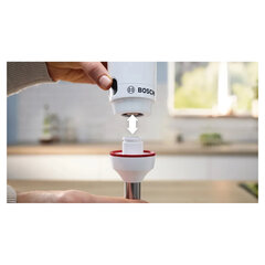 Блендер погружной BOSCH MSM4W210, 600 Вт, 1 скорость, 1 насадка, стакан, белый