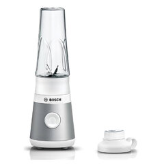 Блендер стационарный BOSCH MMB2111T, 450 Вт, 1 скорость, чаша 0,6 л, пластик, серебристый