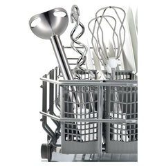 Миксер BOSCH MFQ 36480, 450 Вт, 5 скоростей, 6 насадок, стакан, белый