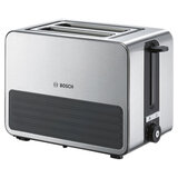Тостер BOSCH TAT7S25, 1050 Вт, 2 тоста, 7 режимов, металл, серебристый