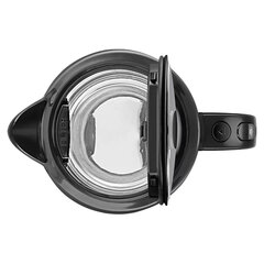 Чайник BOSCH TWK70B03, 1,7 л, 2400 Вт, закрытый нагревательный элемент, стекло, черный