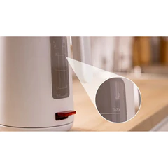 Чайник BOSCH TWK2M161, 1,7 л, 2400 Вт, закрытый нагревательный элемент, пластик, белый