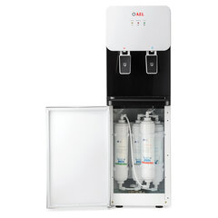 Пурифайер для воды AEL LD-AEL-85s, напольный, НАГРЕВ/<wbr/>ОХЛАЖДЕНИЕ ЭЛЕКТРОННОЕ, 2 крана, белый, 00462