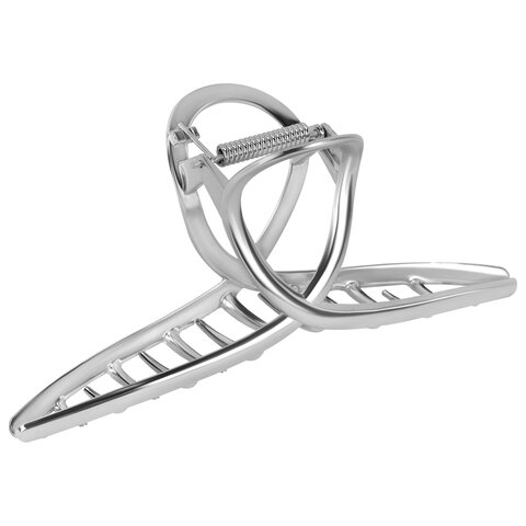 Краб для волос 13 см, серебристый MONTE VITA код 1С, 458820 - фото 2