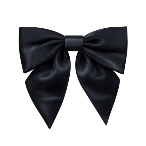 Бант для волос 17*7,5*15 см на заколке, черный MONTE VITA код 1С, 458837 - фото 2
