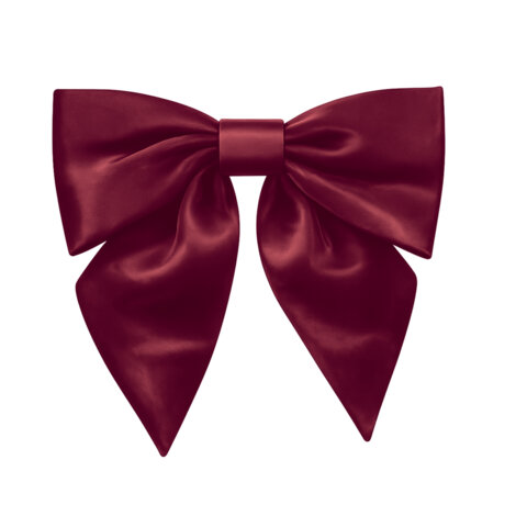 Бант для волос 17*7,5*15 см на заколке, красный MONTE VITA код 1С, 458838 - фото 2