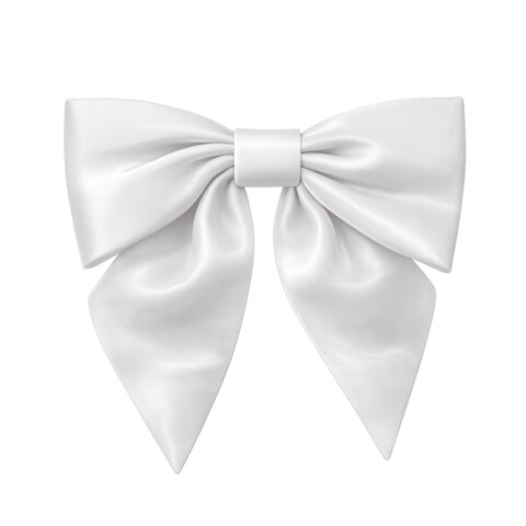 Бант для волос 17*7,5*15 см на заколке, белый MONTE VITA код 1С, 458839 - фото 2