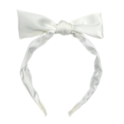 Ободок для волос с бантиком, 6,5 см, белый MONTE VITA (МОНТЕ ВИТА), 458854 - фото 2
