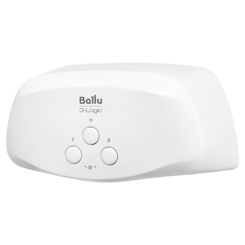 Водонагреватель проточный электрический BALLU 3-Logic TS, ненапорный, 6,5 кВт, 3,7 л/м, кран + душ, НС-1588894 - фото 3