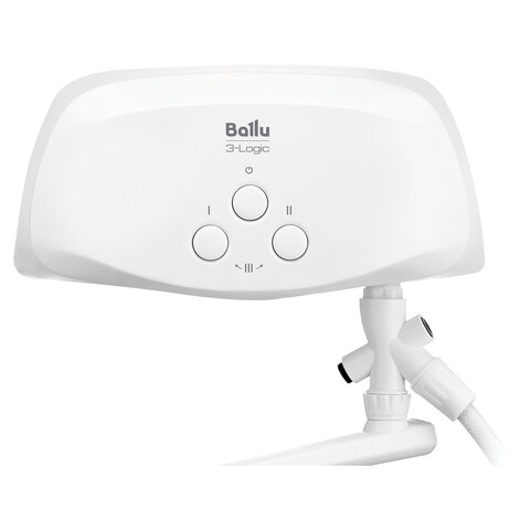 Водонагреватель проточный электрический BALLU 3-Logic TS, ненапорный, 6,5 кВт, 3,7 л/м, кран + душ, НС-1588894 - фото 4