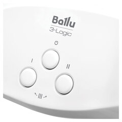 Водонагреватель проточный электрический BALLU 3-Logic TS, ненапорный, 6,5 кВт, 3,7 л/м, кран + душ