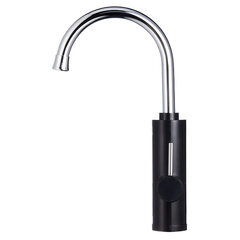 Водонагреватель проточный электрический ROYAL THERMO QuickTap, 3,3 кВт, 1,48 л/м, кран, черный