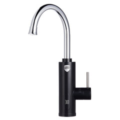 Водонагреватель проточный электрический ROYAL THERMO QuickTap, 3,3 кВт, 1,48 л/м, кран, черный