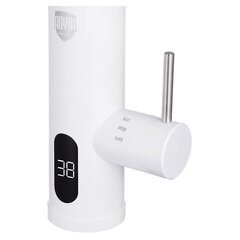 Водонагреватель проточный электрический ROYAL THERMO QuickTap, 3,3 кВт, 1,48 л/м, кран, белый