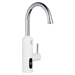 Водонагреватель проточный электрический ROYAL THERMO QuickTap, 3,3 кВт, 1,48 л/м, кран, белый
