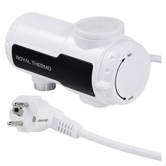 Водонагреватель проточный электрический ROYAL THERMO UniTap Mini, 3,3 кВт, 1,48 л/мин, насадка