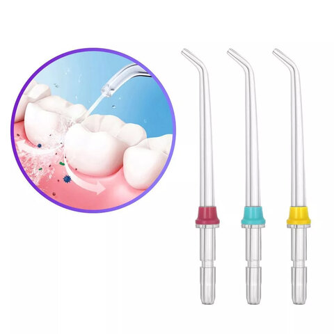 Ирригатор для полости рта KITFORT КТ-2958-2, портативный, емкость резервуара 0,2 л, 3 насадки, белый - фото 3