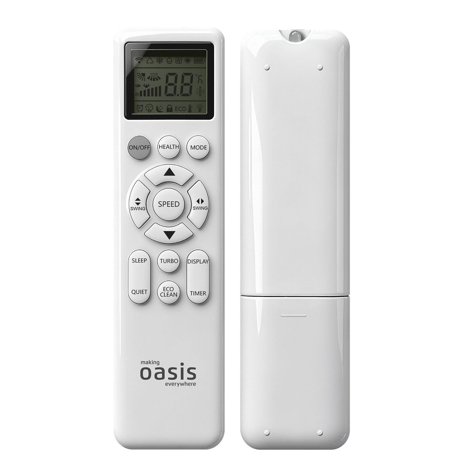 Сплит-система OASIS O-ONF12, внешний и внутренний блок, площадь помещения до 36 м2 — фото 10