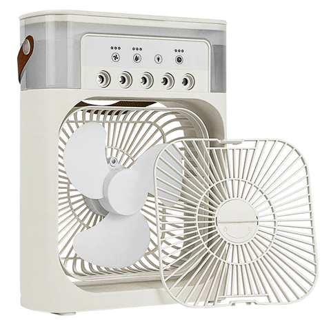 Вентилятор 2в1 настольный CENTEK CT-5085, увлажнение, USB-питание, 3 режима, таймер, - фото 5