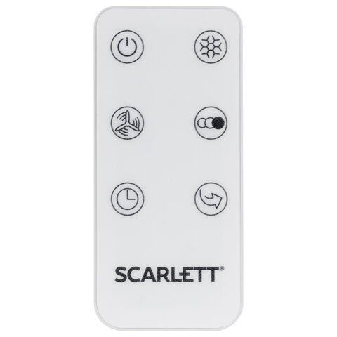 Охладитель воздуха колонный SCARLETT SC-DC111B15, 4 в 1, 3 режима, 75 Вт, бак 3 л, пульт ДУ, белый - фото 18