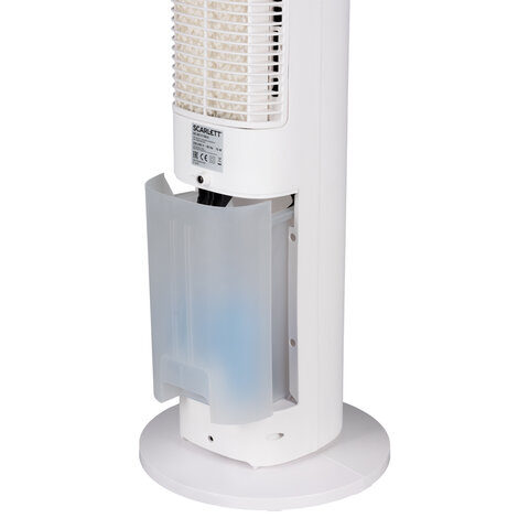 Охладитель воздуха колонный SCARLETT SC-DC111B15, 4 в 1, 3 режима, 75 Вт, бак 3 л, пульт ДУ, белый - фото 17
