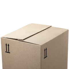 Гофрокороб, длина 370 мм х ширина 300 мм х высота 360 мм, марка Т22, профиль В, FEFCO 0202 / ГОСТ, исполнение Б