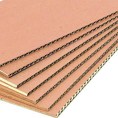 Гофрокартон листовой 1200&times;800 мм, марка Т22, профиль В