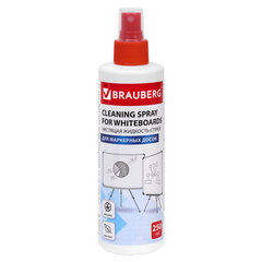 Чистящая жидкость-спрей для маркерных досок BRAUBERG, 250 мл, 510119